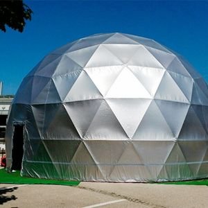 Domo cúpula estructural para interiores y exteriores