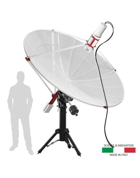 Radiotelescopio para radioastronomía educativa