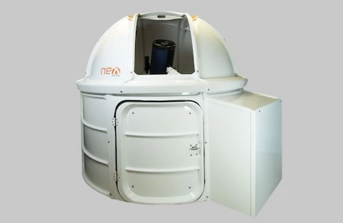 Cúpula de observación para observatorio astronómico