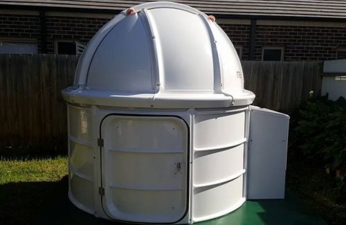 Cúpula de observación para observatorio astronómico